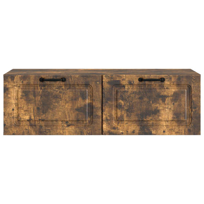 Nástěnná Tv Skříň Kouřový Dub 98 X 41 X 30 Cm Kompozitní Dřevo