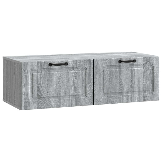 Nástěnná Tv Skříň Šedá Sonoma 98 X 41 X 30 Cm Kompozitní Dřevo