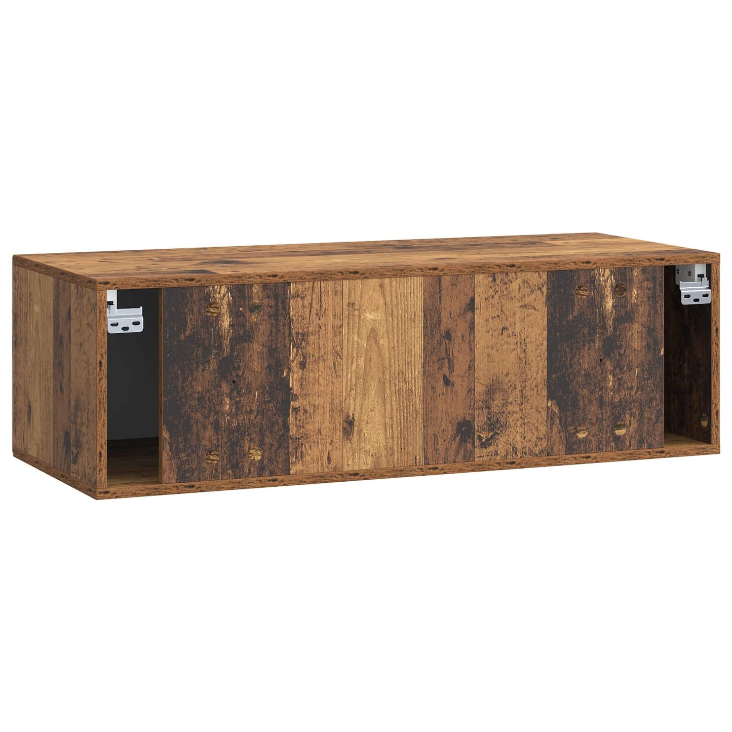 Nástěnná Tv Skříň Staré Dřevo 98 X 41 X 30 Cm Kompozitní Dřevo