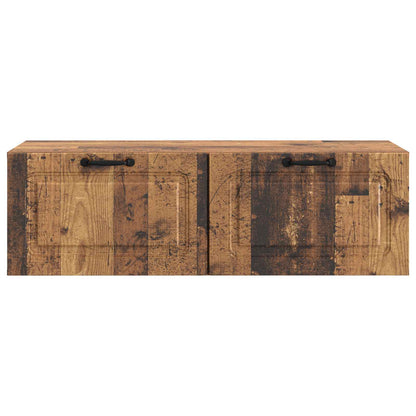 Nástěnná Tv Skříň Staré Dřevo 98 X 41 X 30 Cm Kompozitní Dřevo