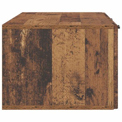 Nástěnná Tv Skříň Staré Dřevo 98 X 41 X 30 Cm Kompozitní Dřevo