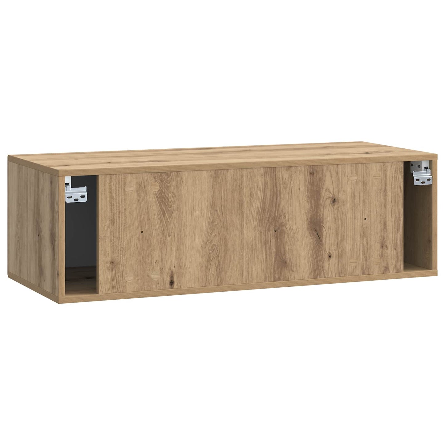 Nástěnná Tv Skříň 98 X 41 X 30 Cm Dub Artisan Kompozitní Dřevo