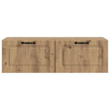 Nástěnná Tv Skříň 98 X 41 X 30 Cm Dub Artisan Kompozitní Dřevo