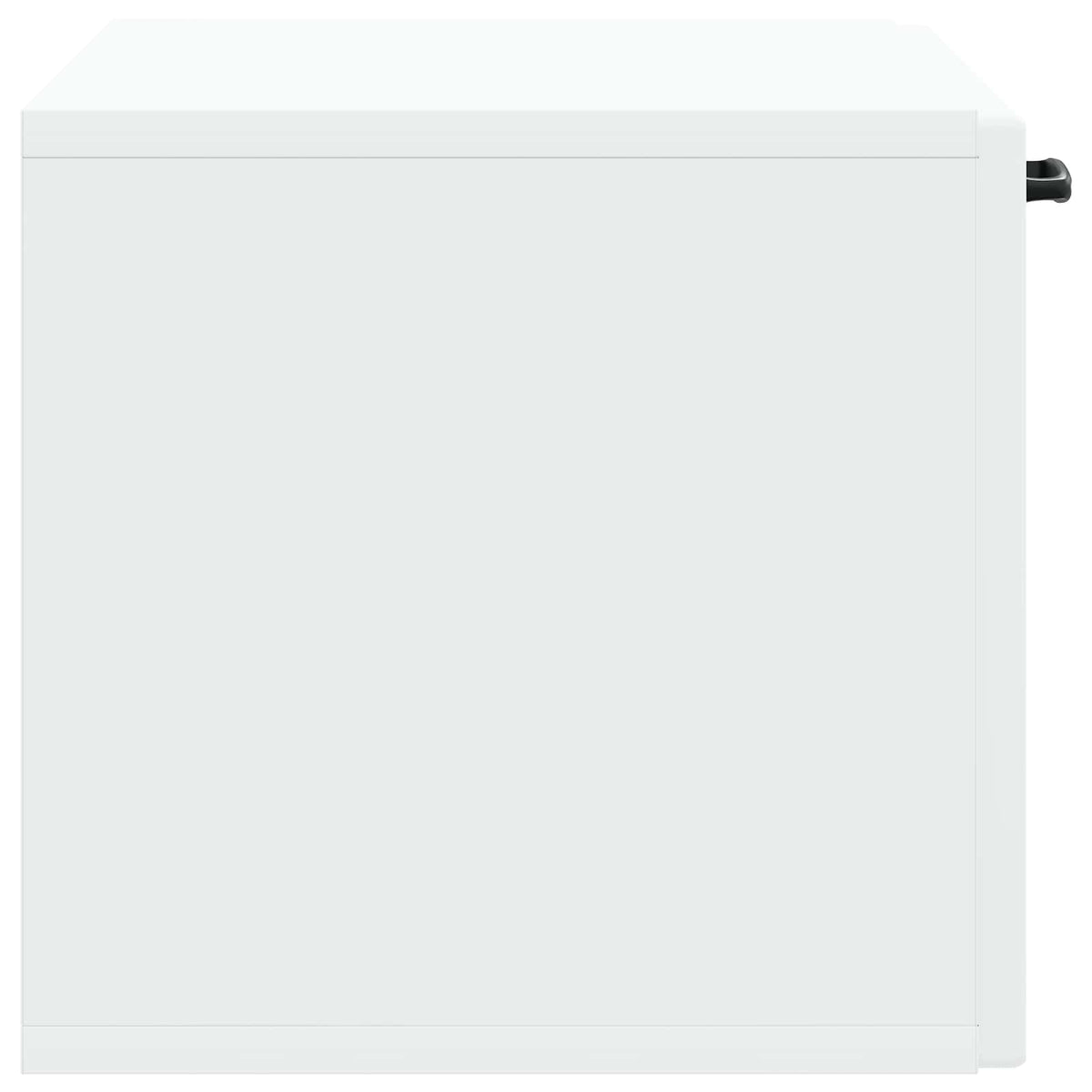 Nástěnná Tv Skříň Bílá 59,5 X 31 X 30 Cm Kompozitní Dřevo