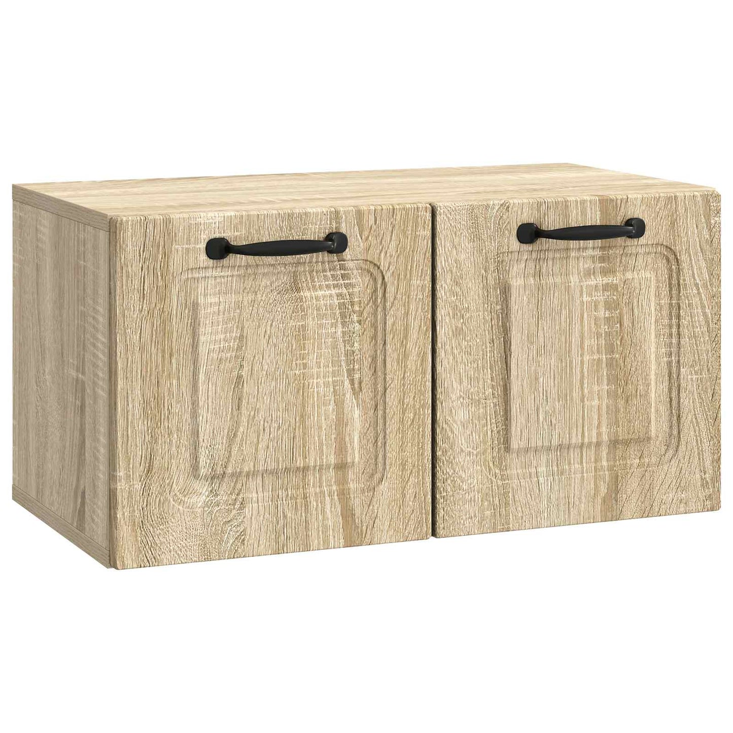Nástěnná Tv Skříň Dub Sonoma 59,5 X 31 X 30 Cm Kompozitní Dřevo