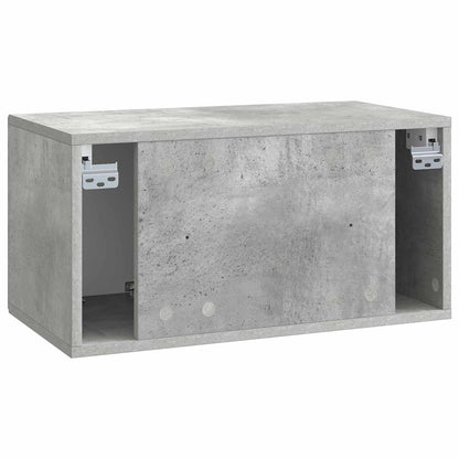 Nástěnná Tv Skříň Nástěnný Betonově Šedá 59,5 X 31 X 30 Cm
