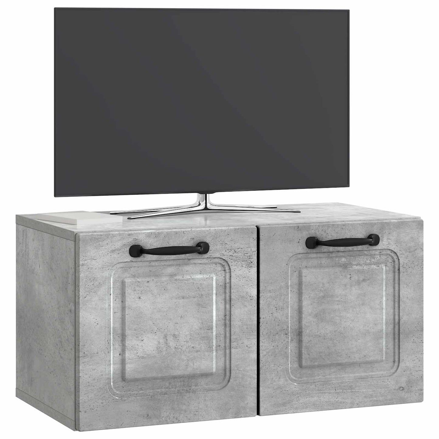 Nástěnná Tv Skříň Nástěnný Betonově Šedá 59,5 X 31 X 30 Cm