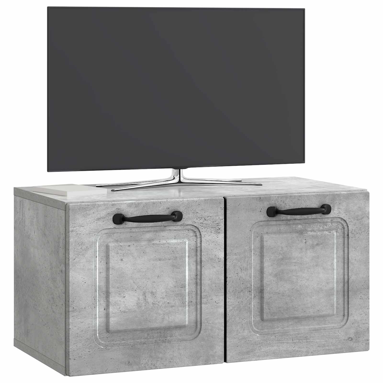 Nástěnná Tv Skříň Nástěnný Betonově Šedá 59,5 X 31 X 30 Cm
