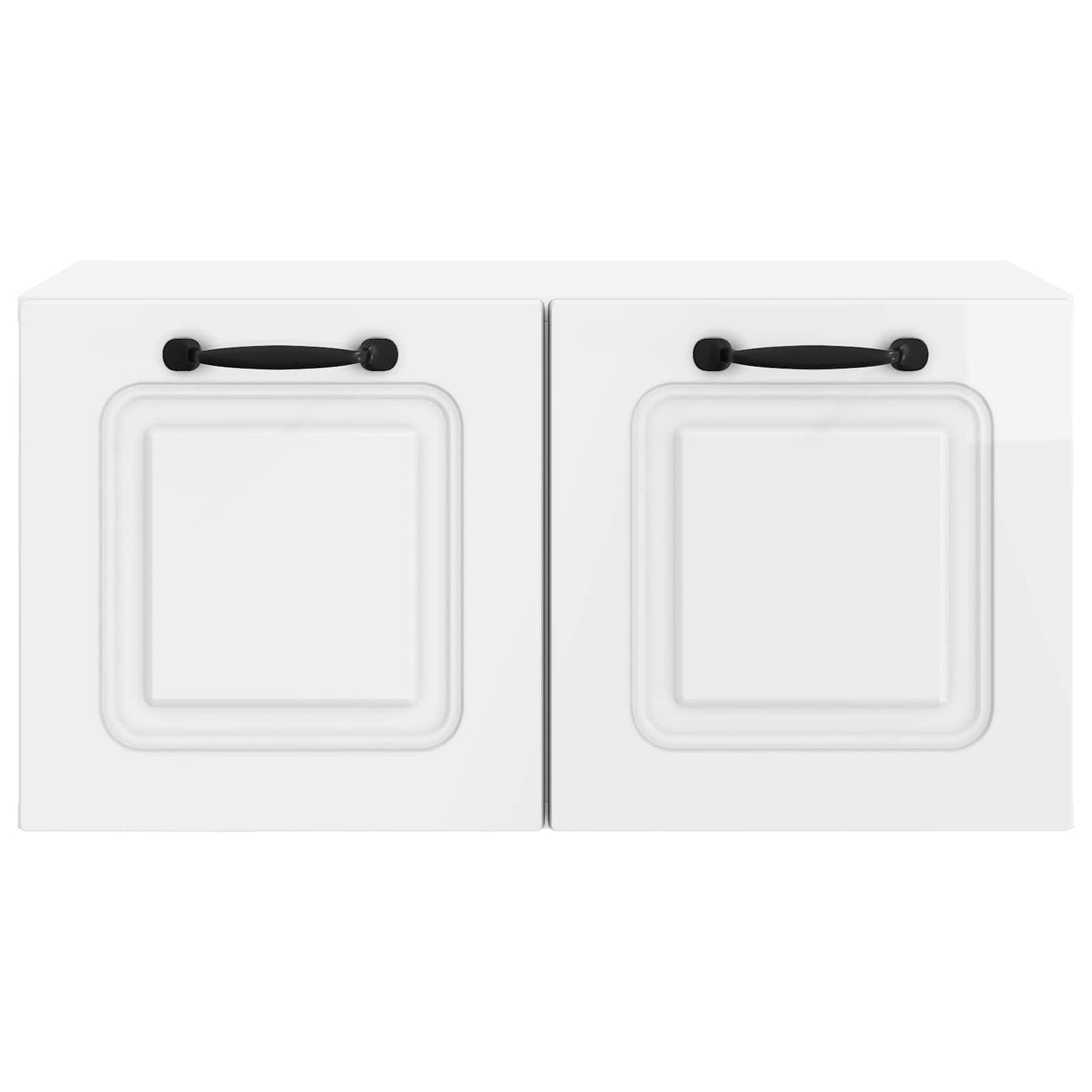 Nástěnná Tv Skříň Bílá S Vysokým Leskem 59,5 X 31 X 30 Cm