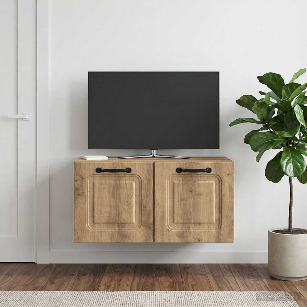 Nástěnná Tv Skříň 59,5 X 31 X 30 Cm Dub Artisan