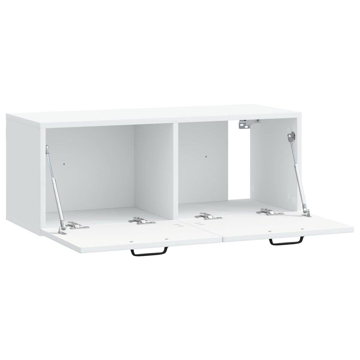 Nástěnná Tv Skříň Bílá 78,5 X 31 X 30 Cm Kompozitní Dřevo