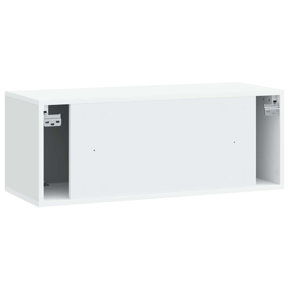 Nástěnná Tv Skříň Bílá 78,5 X 31 X 30 Cm Kompozitní Dřevo