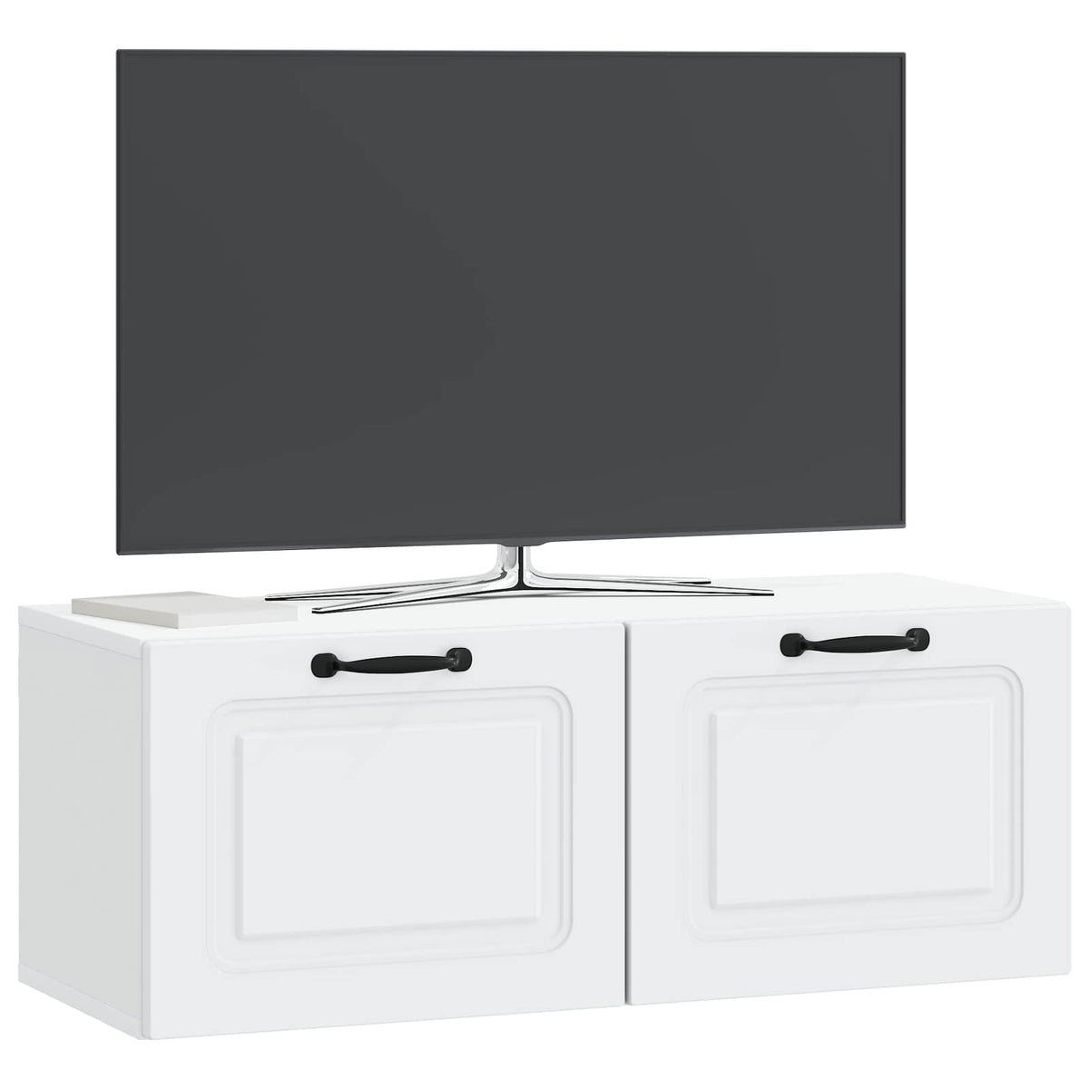 Nástěnná Tv Skříň Bílá 78,5 X 31 X 30 Cm Kompozitní Dřevo