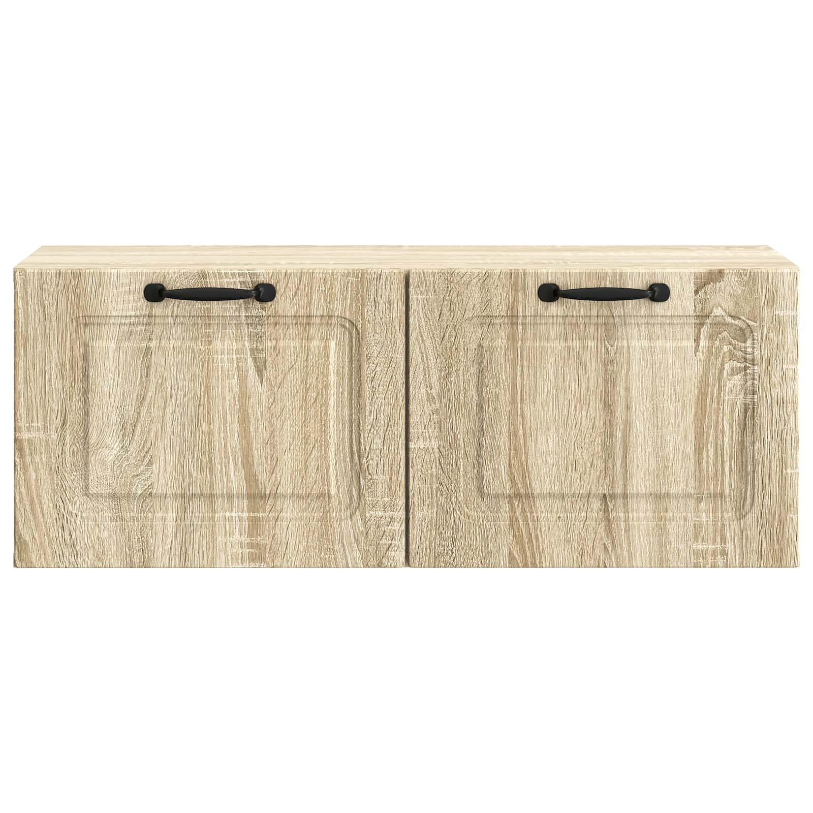 Nástěnná Tv Skříň Dub Sonoma 78,5 X 31 X 30 Cm Kompozitní Dřevo