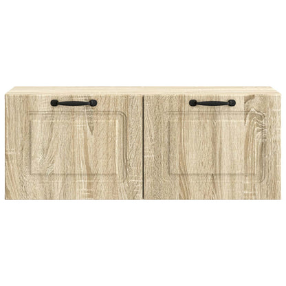 Nástěnná Tv Skříň Dub Sonoma 78,5 X 31 X 30 Cm Kompozitní Dřevo