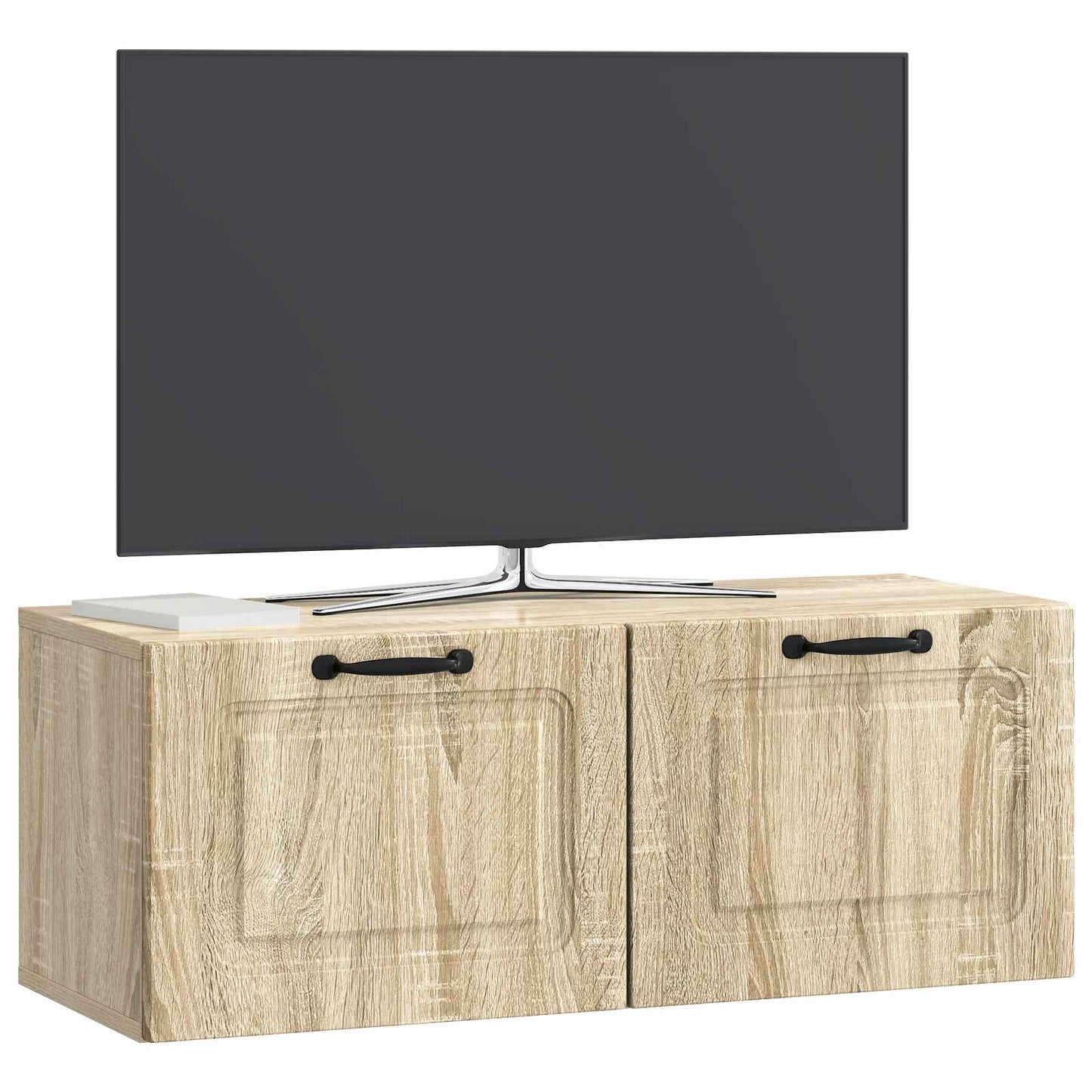 Nástěnná Tv Skříň Dub Sonoma 78,5 X 31 X 30 Cm Kompozitní Dřevo