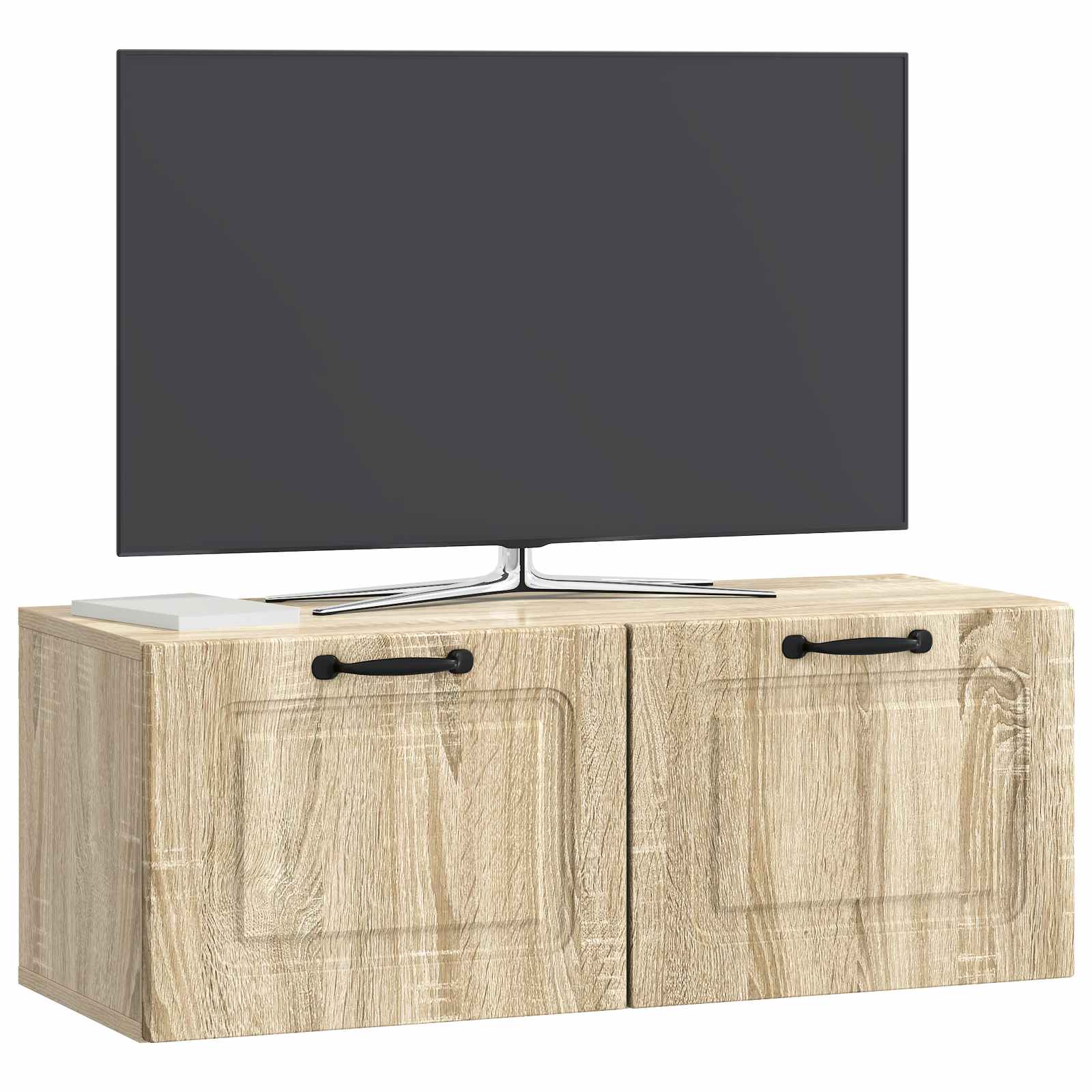Nástěnná Tv Skříň Dub Sonoma 78,5 X 31 X 30 Cm Kompozitní Dřevo