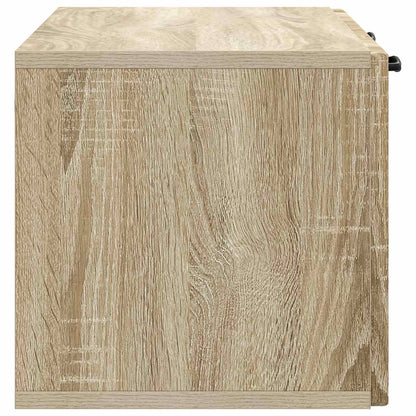 Nástěnná Tv Skříň Dub Sonoma 78,5 X 31 X 30 Cm Kompozitní Dřevo