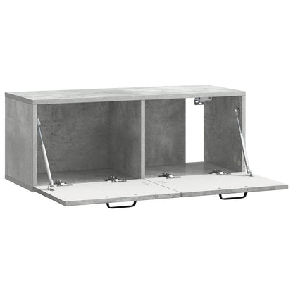 Nástěnná Tv Skříň Nástěnný Betonově Šedá 78,5 X 31 X 30 Cm