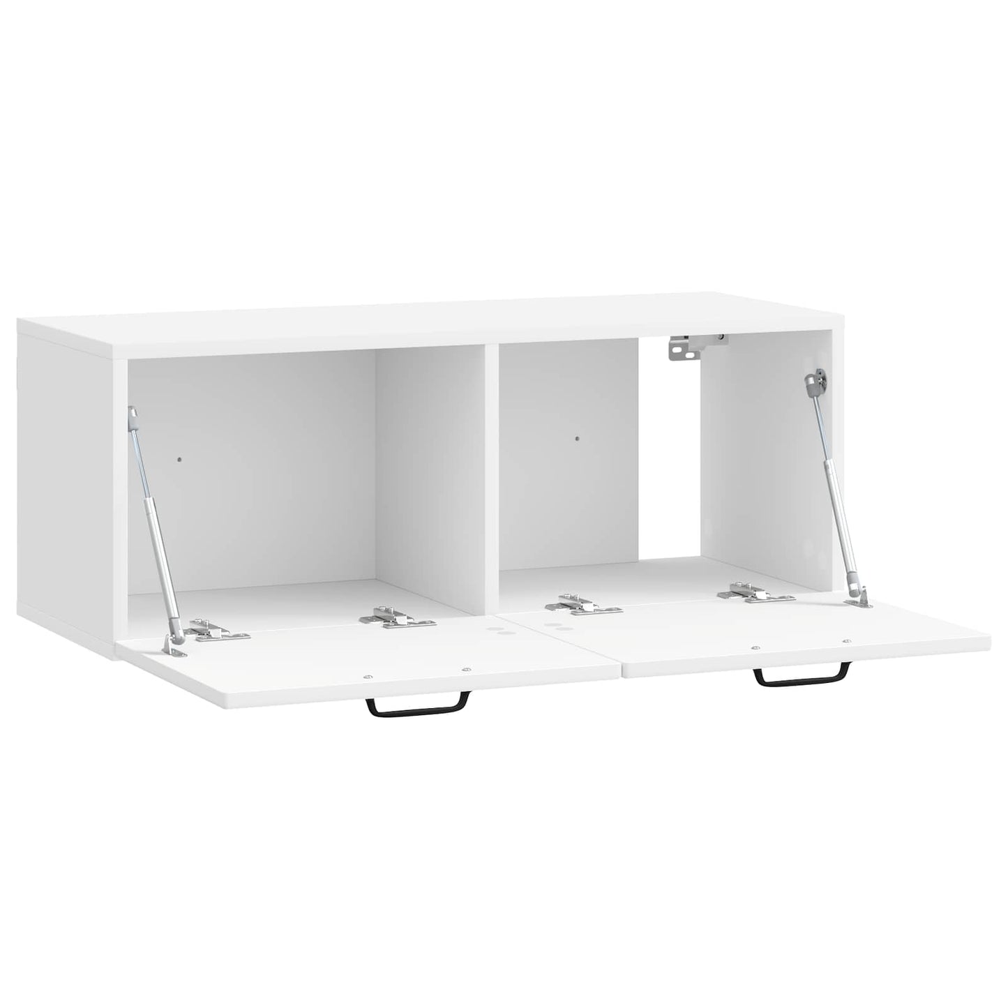 Nástěnná Tv Skříň Bílá S Vysokým Leskem 78,5 X 31 X 30 Cm