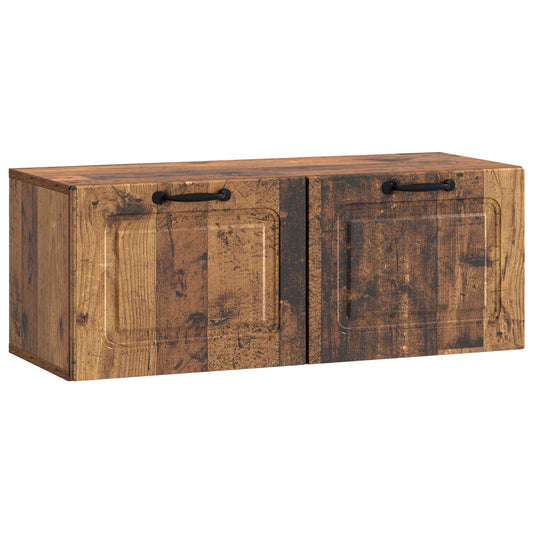Nástěnná Tv Skříň Nástěnný Staré Dřevo 78,5 X 31 X 30 Cm