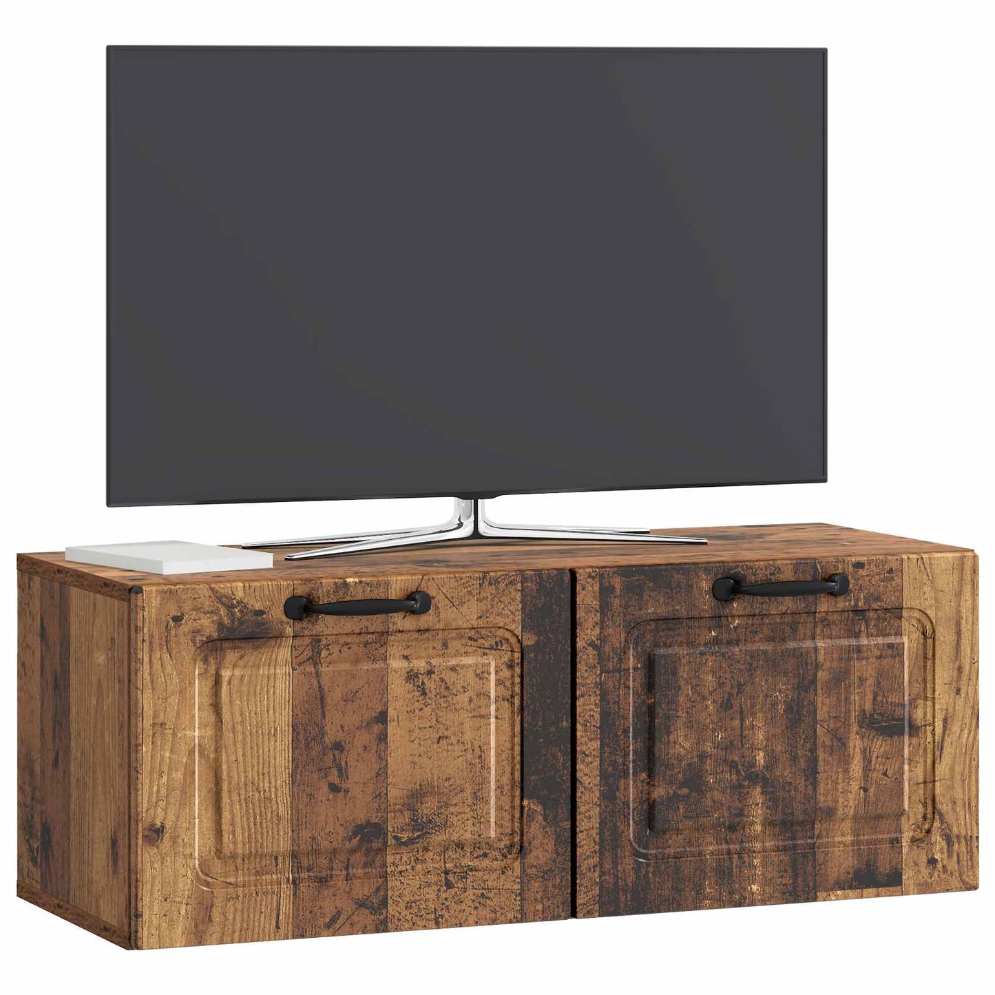 Nástěnná Tv Skříň Nástěnný Staré Dřevo 78,5 X 31 X 30 Cm