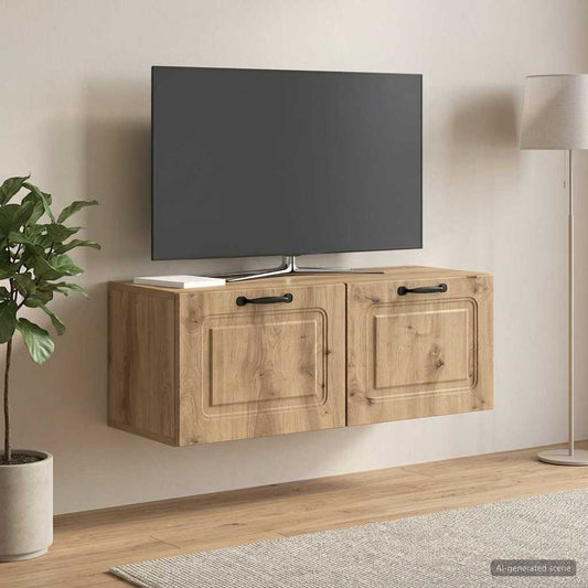 Nástěnná Tv Skříň 78,5 X 31 X 30 Cm Dub Artisan