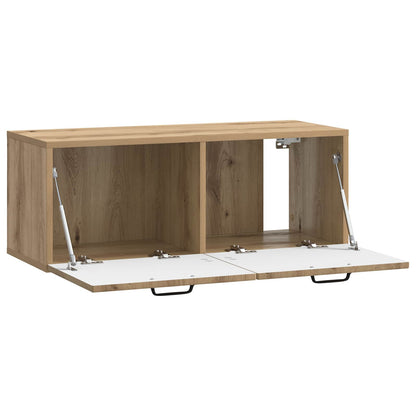 Nástěnná Tv Skříň 78,5 X 31 X 30 Cm Dub Artisan
