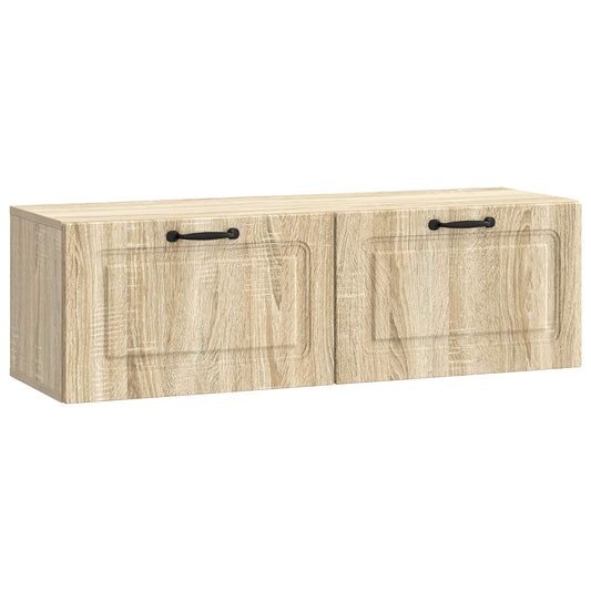 Nástěnná Tv Skříň Dub Sonoma 98 X 31 X 30 Cm Kompozitní Dřevo