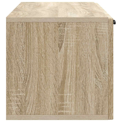 Nástěnná Tv Skříň Dub Sonoma 98 X 31 X 30 Cm Kompozitní Dřevo