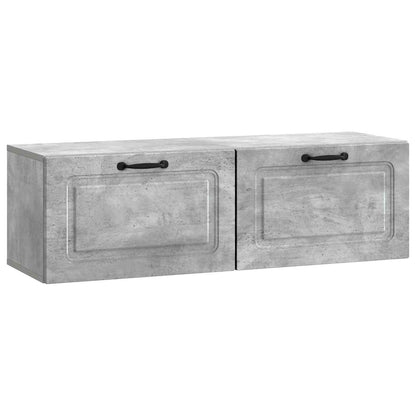 Nástěnná Tv Skříň Nástěnný Betonově Šedá 98 X 31 X 30 Cm
