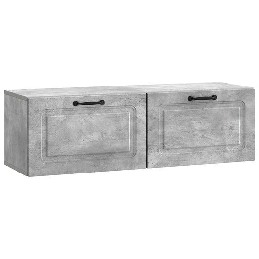 Nástěnná Tv Skříň Nástěnný Betonově Šedá 98 X 31 X 30 Cm