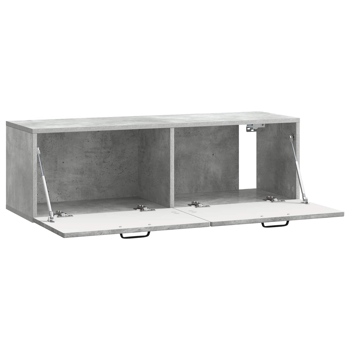 Nástěnná Tv Skříň Nástěnný Betonově Šedá 98 X 31 X 30 Cm