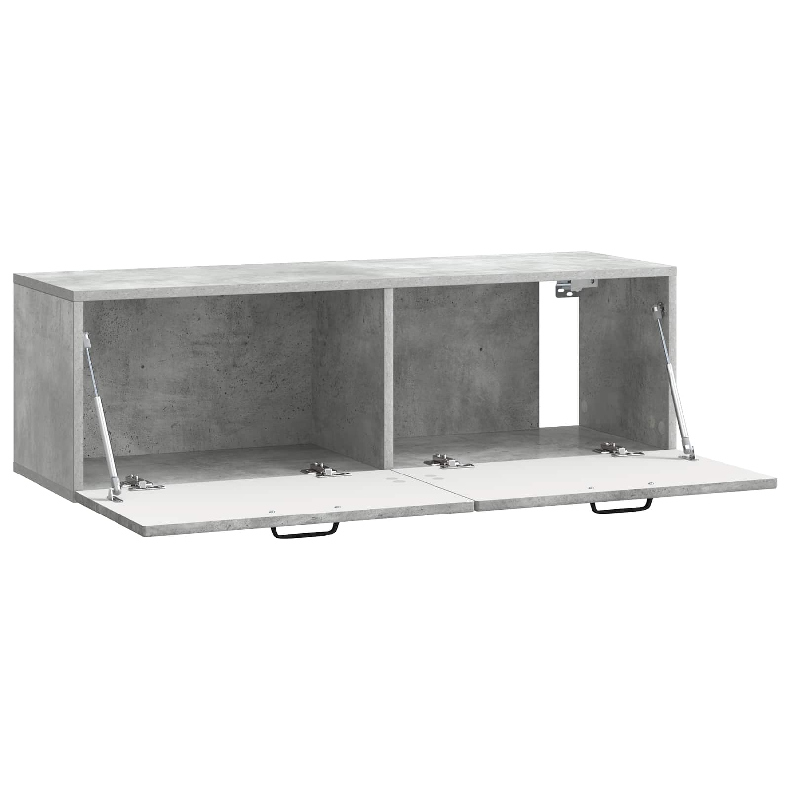 Nástěnná Tv Skříň Nástěnný Betonově Šedá 98 X 31 X 30 Cm