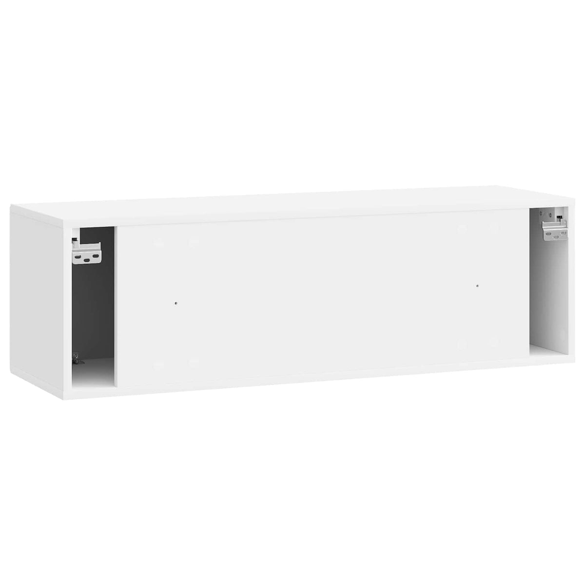 Nástěnná Tv Skříň Bílá S Vysokým Leskem 98 X 31 X 30 Cm