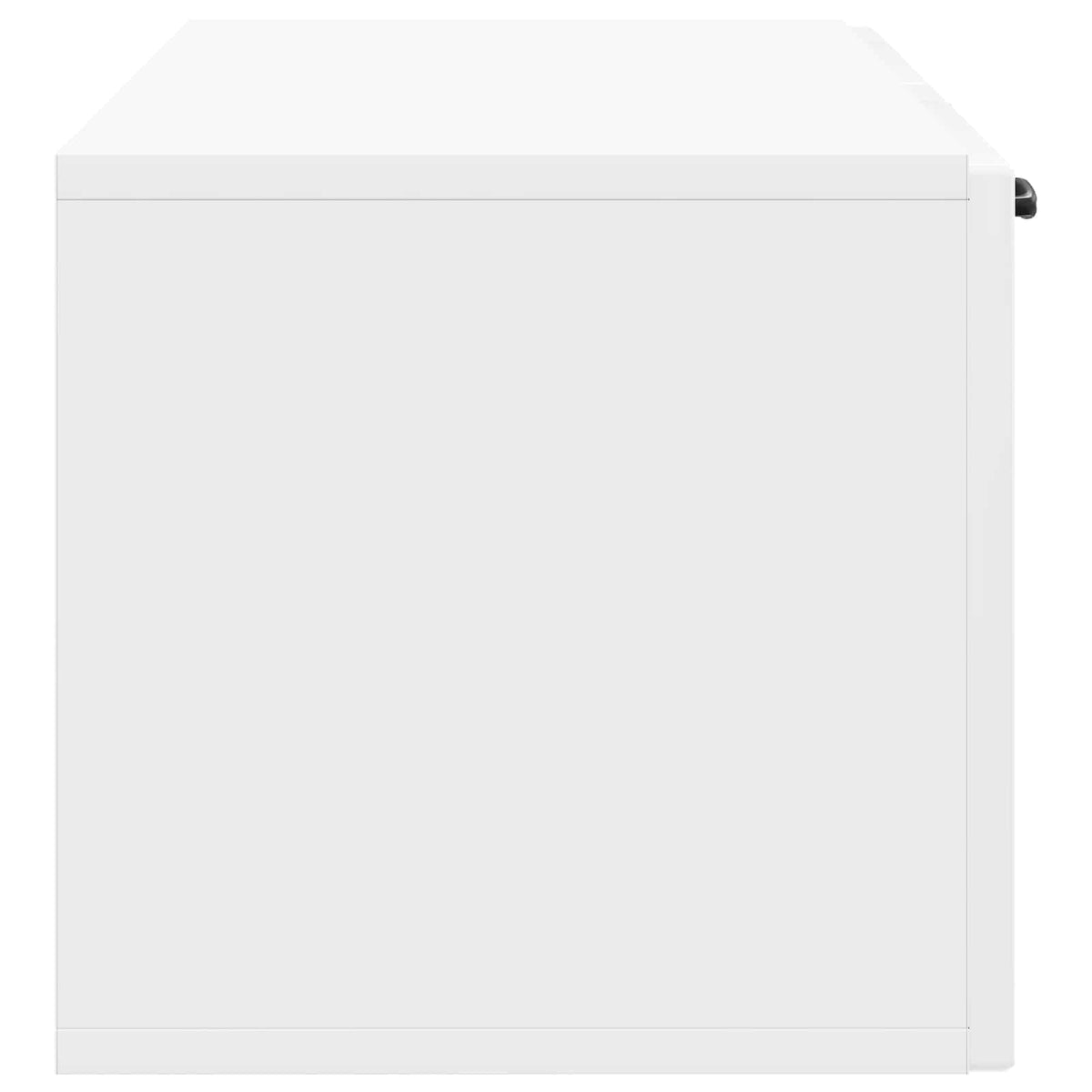 Nástěnná Tv Skříň Bílá S Vysokým Leskem 98 X 31 X 30 Cm