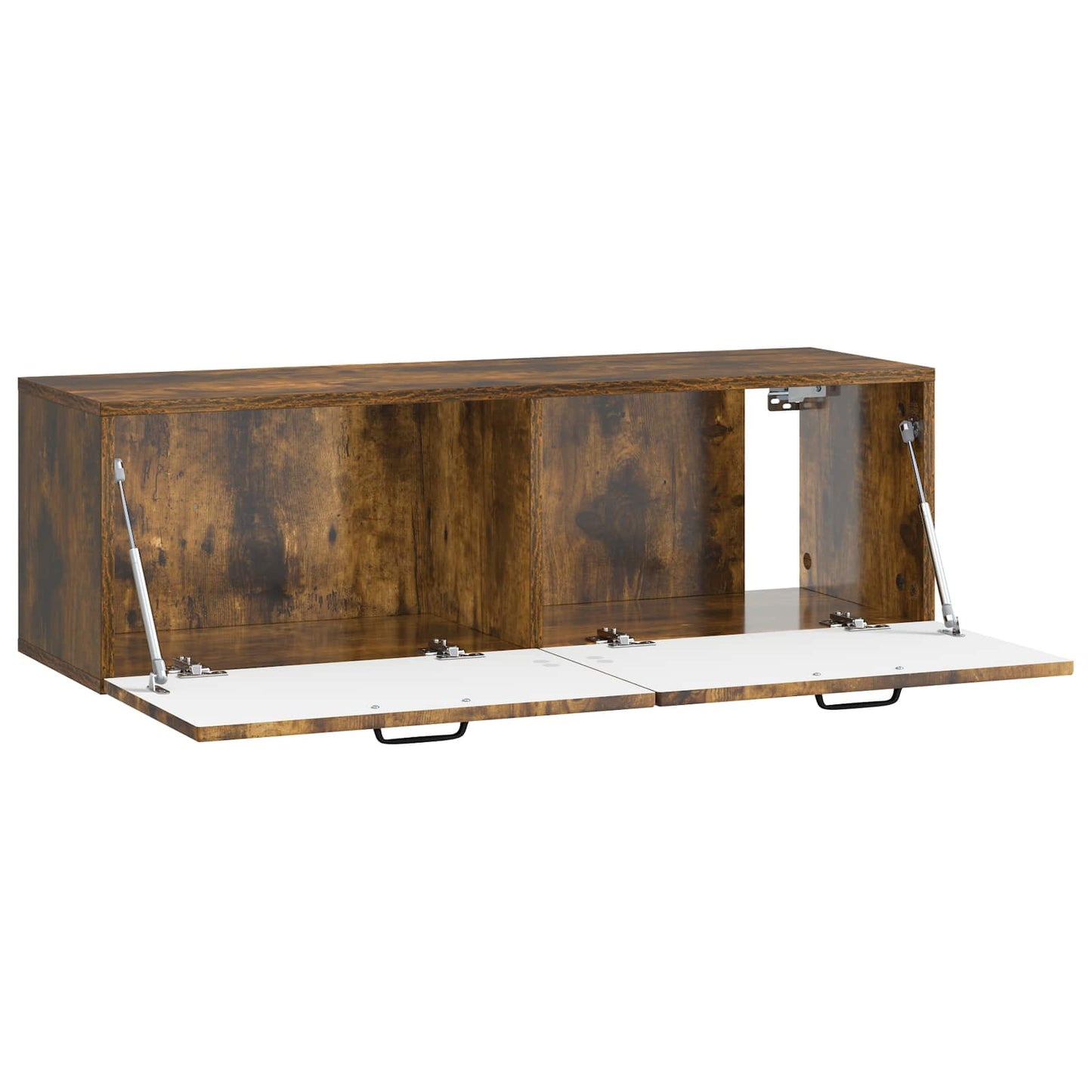 Nástěnná Tv Skříň Kouřový Dub 98 X 31 X 30 Cm Kompozitní Dřevo