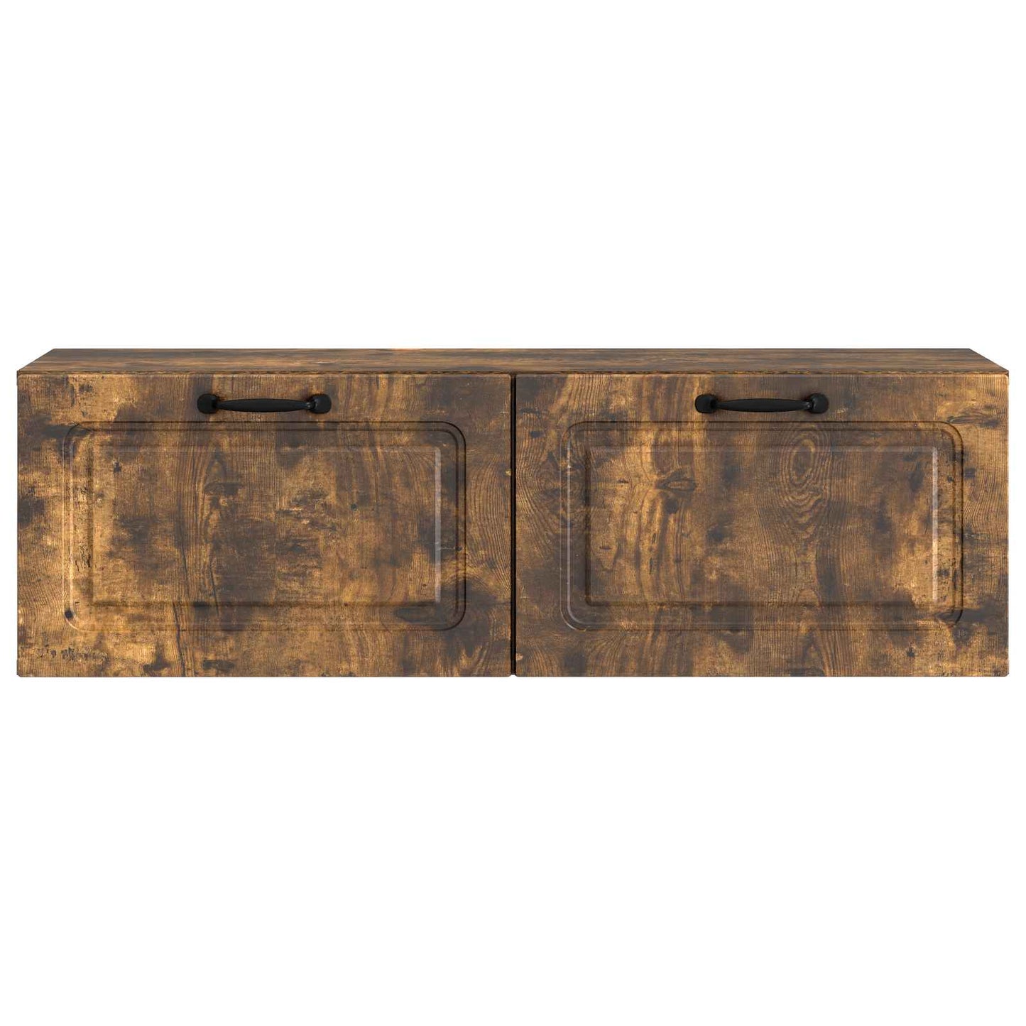 Nástěnná Tv Skříň Kouřový Dub 98 X 31 X 30 Cm Kompozitní Dřevo