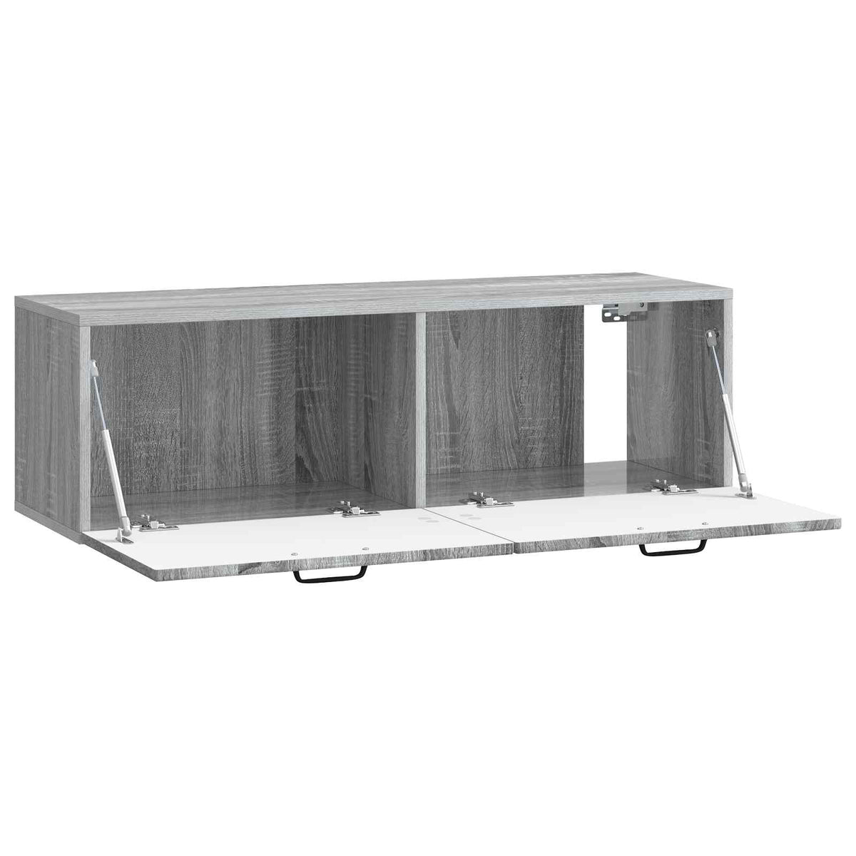 Nástěnná Tv Skříň Šedá Sonoma 98 X 31 X 30 Cm Kompozitní Dřevo