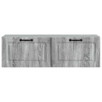 Nástěnná Tv Skříň Šedá Sonoma 98 X 31 X 30 Cm Kompozitní Dřevo