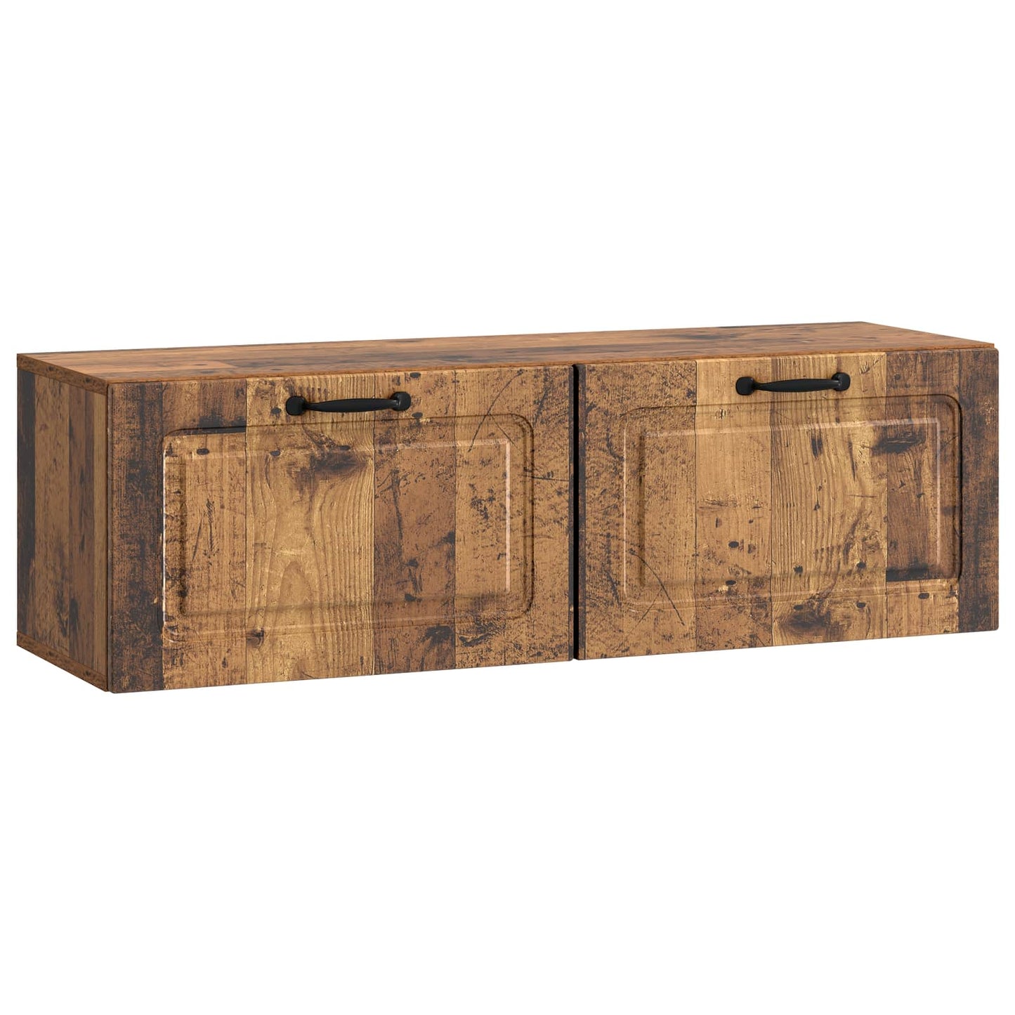 Nástěnná Tv Skříň Staré Dřevo 98 X 31 X 30 Cm Kompozitní Dřevo