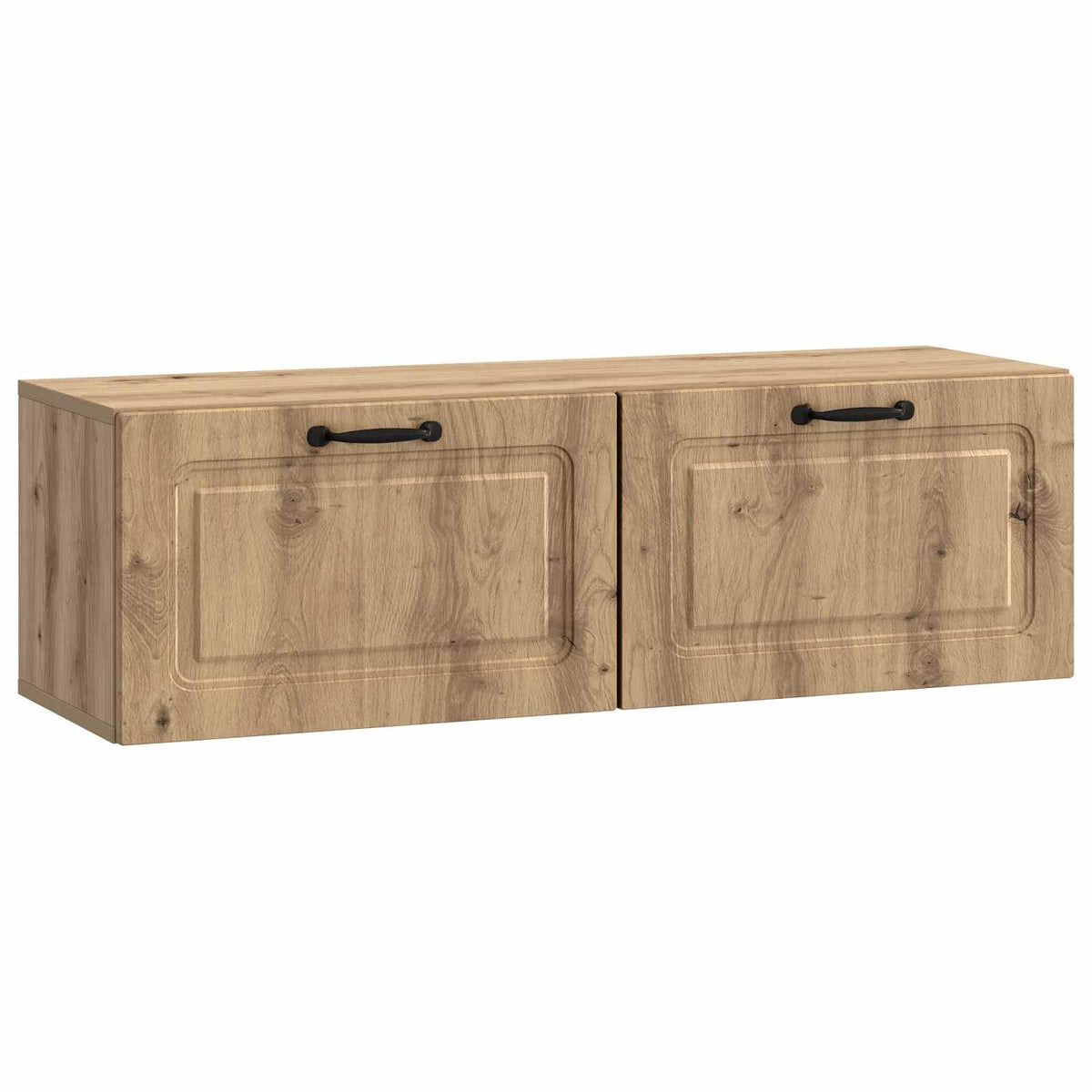 Nástěnná Tv Skříň 98 X 31 X 30 Cm Dub Artisan Kompozitní Dřevo