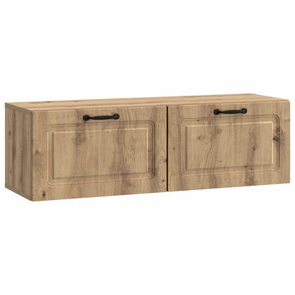 Nástěnná Tv Skříň 98 X 31 X 30 Cm Dub Artisan Kompozitní Dřevo