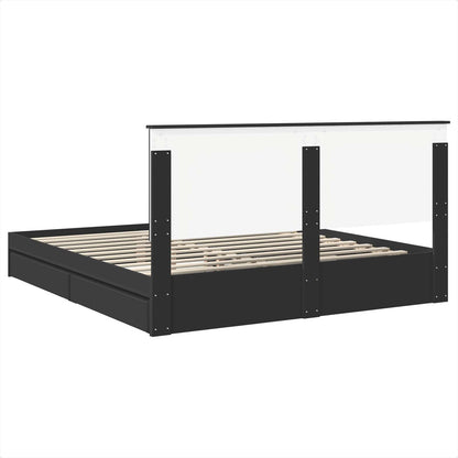 Postel S Úložným Prostorem Kompozitní Dřevo