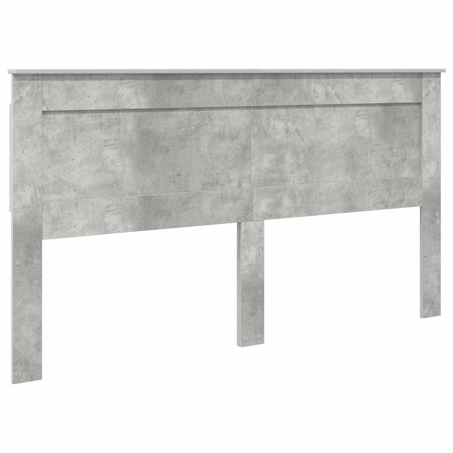 Rám Postele S Čelo Beton 180 X 200 Cm Masivní Borové Dřevo