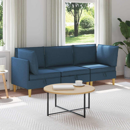 Modulární Pohovka Se Storage 4 Ks Textil