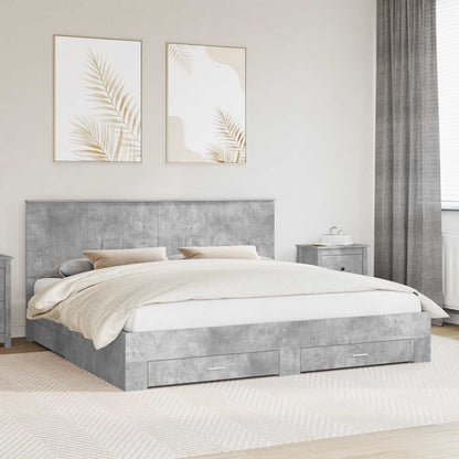 Rám Postele A Stříbrná 90 X 200 Cm Kompozitní Dřevo