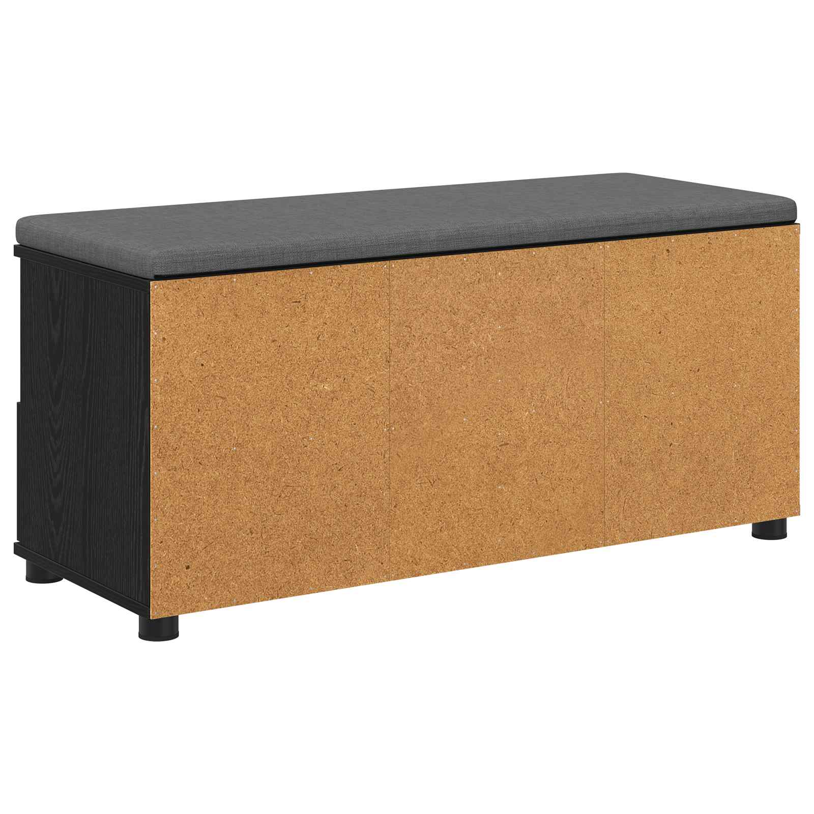 Chodbičková Lavice S Polštářem Černý Dub 100 X 38 X 46 Cm