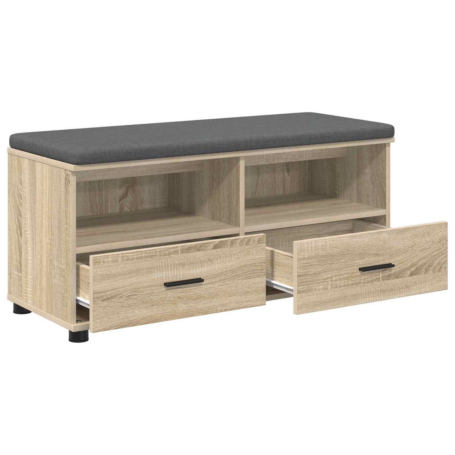 Chodbičková Lavice S Polštářem Sonoma Dub 100 X 38 X 46 Cm