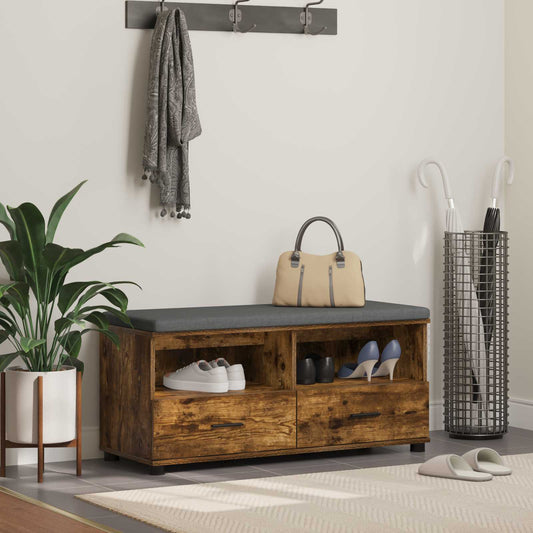 Chodbičková Lavice S Polštářem Uzený Dub 100 X 38 X 46 Cm